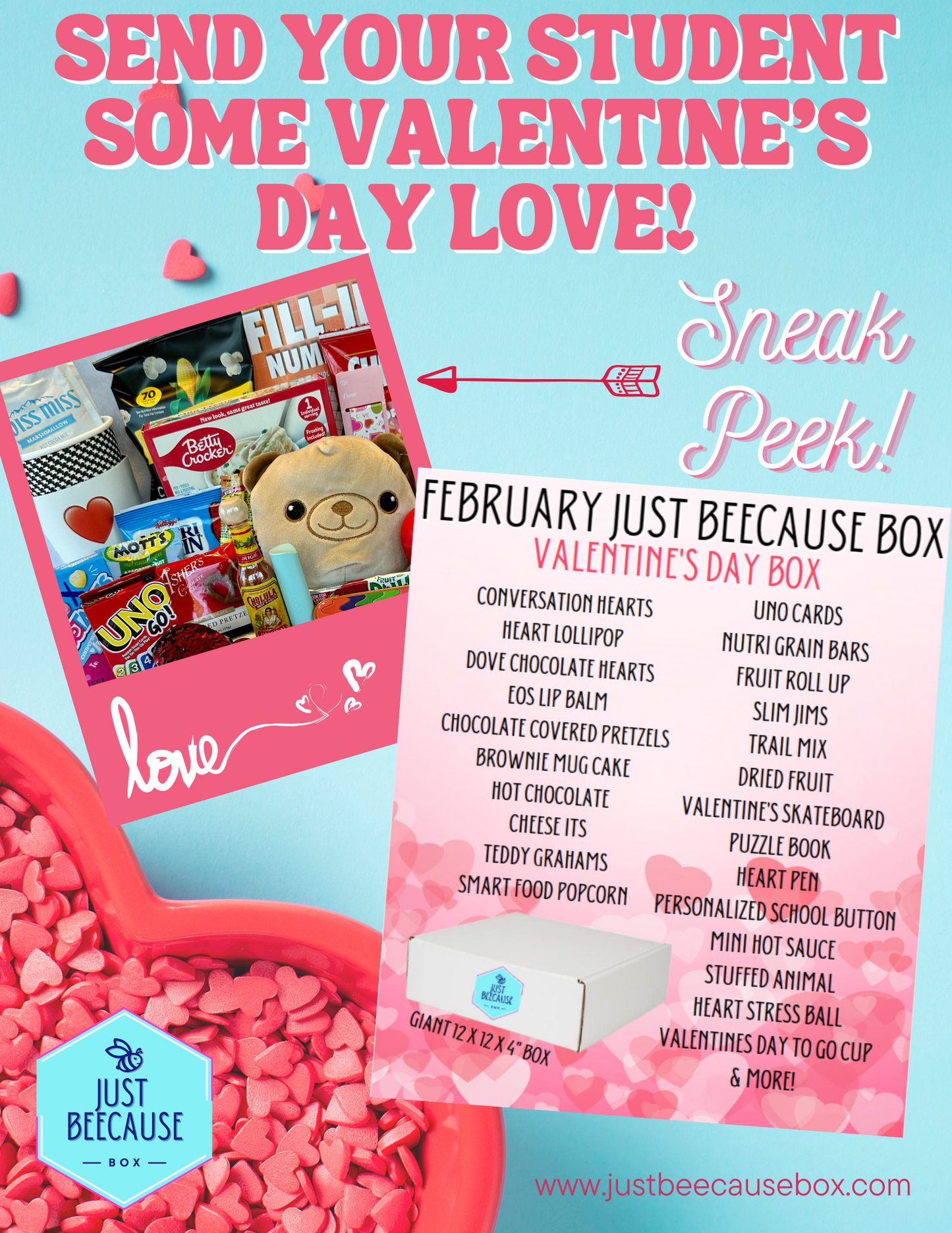 Mailed Valentine's Day Care Package