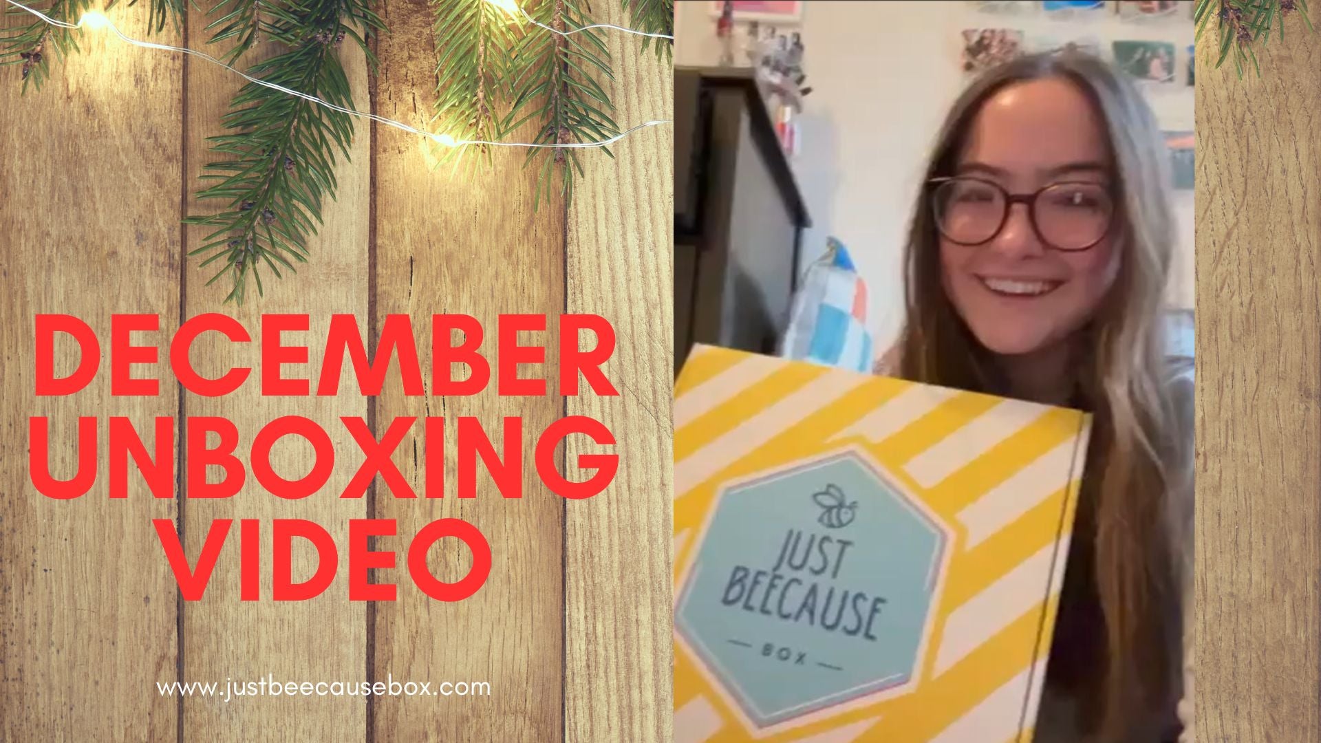 Load video: December unboxing video